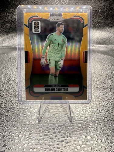 2026 Prizm FIFA World Cup #161 Thibaut Courtois True Gold /10 Belgium 🔥