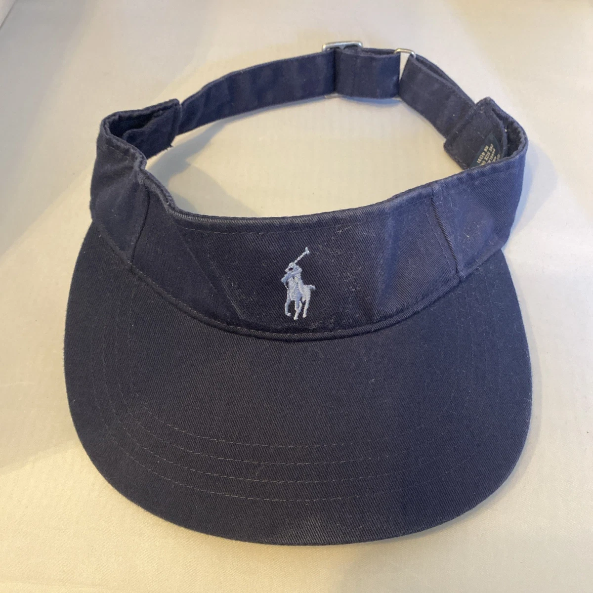 polo GOLF ポロゴルフ　ラルフローレン　サンバイザー　キャップ　紺色 25+ Polo Ralph Lauren Cotton Visor Hats for Men for sale | Updated