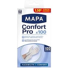 MAPA - Confort Pro - Gants Fins Ménagers en Latex – Recyclables avec TerraCycle