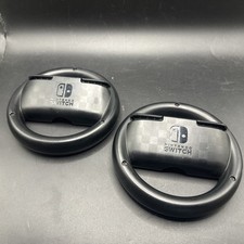 Nintendo Switch Joy Con Steering Wheel Official Accessory Pair of Gaming Wheels