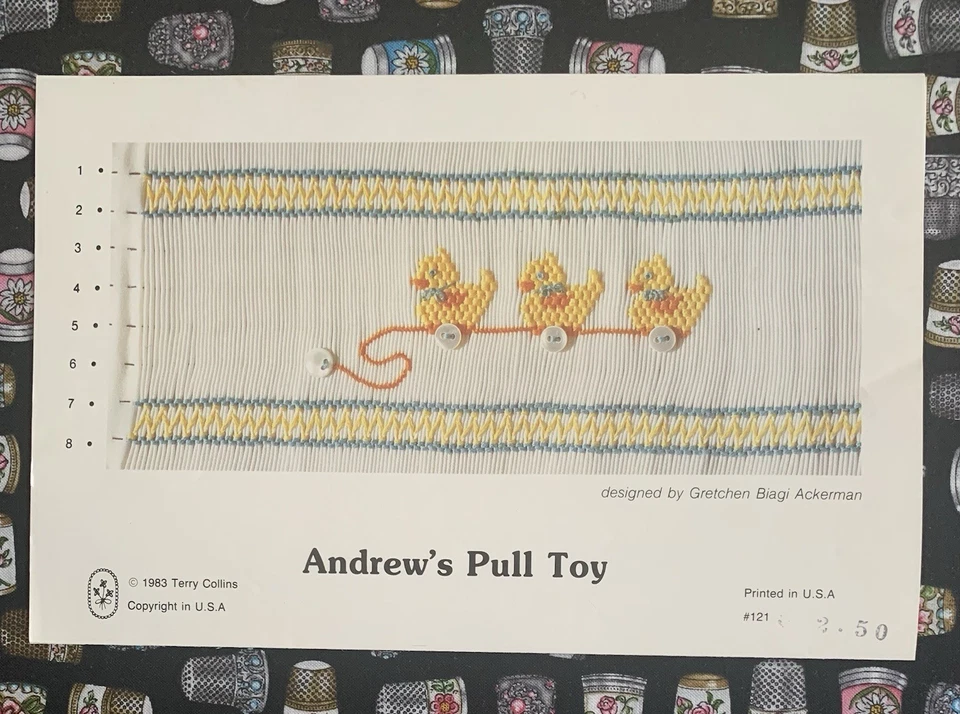 VTG/OOP Smocking Plates: “Humpty Dumpty/Andrew’s Pull Toy/Tiny Baby Bishops” - Image 3 of 4