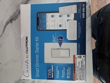 Lutron Caseta Diva Smart Dimmer DVRF-BDG-1D White App Remote Alexa HomeKit