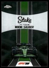 2025 Topps Chrome Formula 1 #183 Stake F1 Team KICK Sauber LOGO - RAC