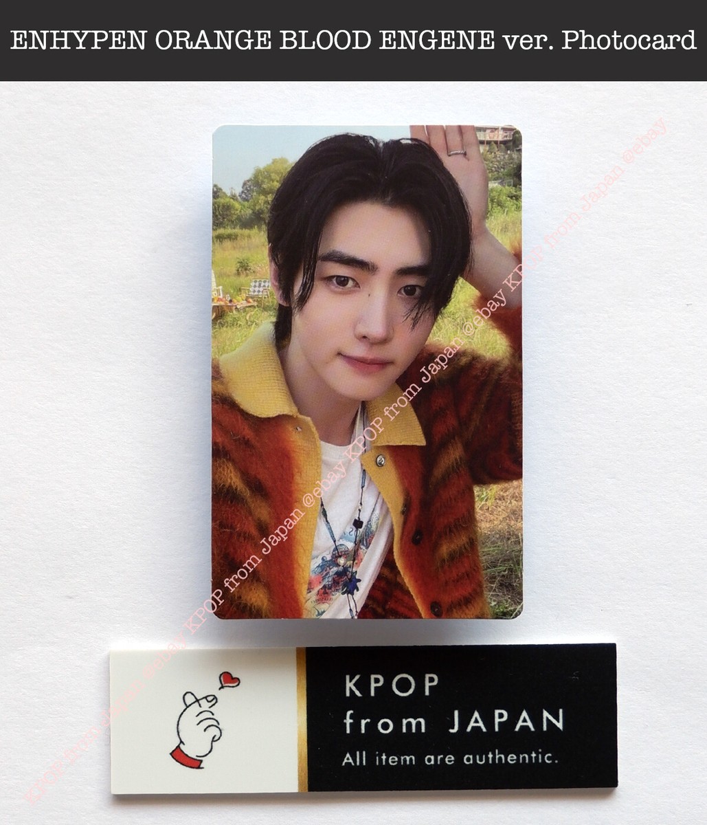ENHYPEN ORANGE BLOOD ENGENE ver. Official Photocard Postcard | eBay