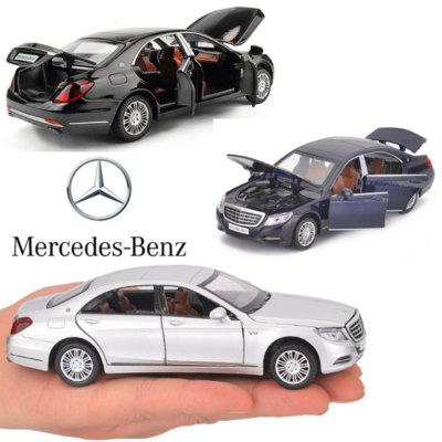 1:32 Mercedes Benz S600 Class Diecast Car Model Collection Pull