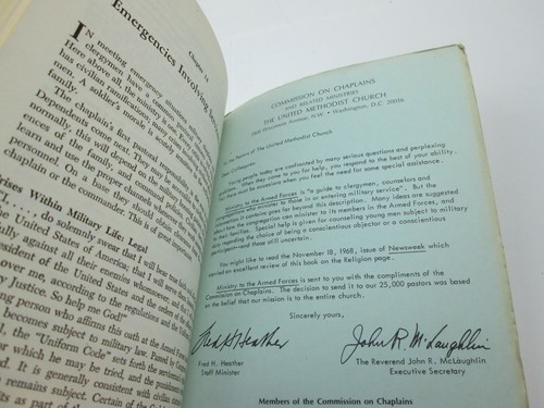 Vintage 1968 Ministry to the Armed Forces Edward Swanson PB - Picture 8 of 8