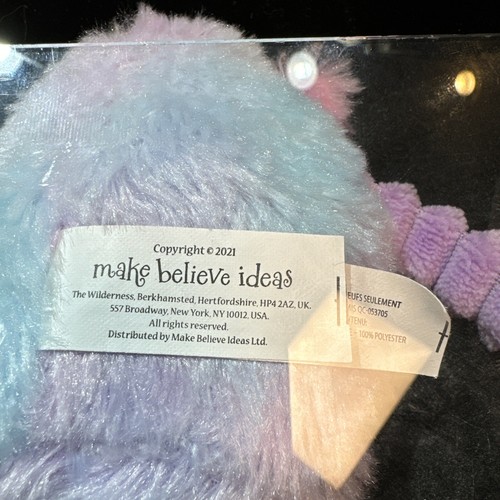 Make Believe Ideas Purple Monster 5" Plush Stuffed Animal Baby Toy Crinkle Arms - Picture 5 of 7