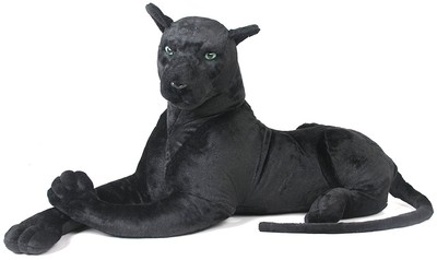 black panther cuddly toy