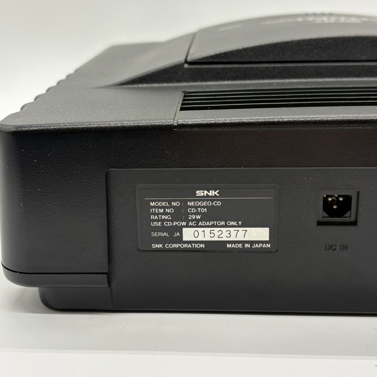 SNK Neo Geo CD Pro-Gear Spec console Rare NEOGEO Box SNK Neo Geo CD Pro-Gear Spec console Rare NEOGEO Box