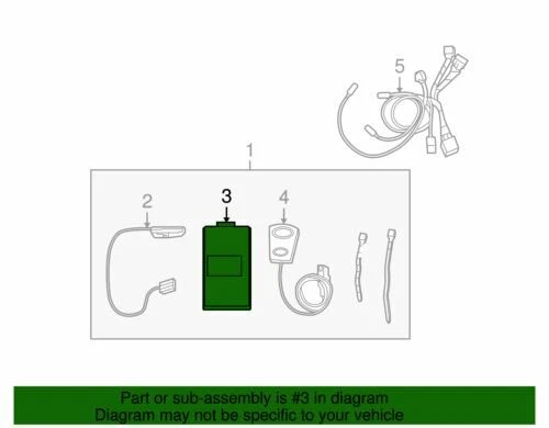 Genuine 06-14 Ford Lincoln Mercury GPS Navigation Control Module 3W4Z-14B205-EA - Image 2 of 4
