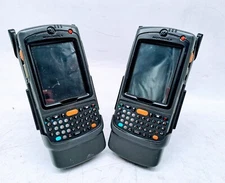 Lot of 2 Motorola MC75A0 1D Laser Barcode Scanner & SYMBOL 21-70982-01