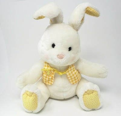 yellow bunny plush