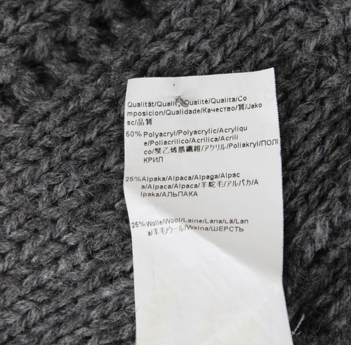 Hugo Boss Regular Fit Mugen Black Label Pullover Herren Groß Alpaka Wollmischung - Bild 8 von 9