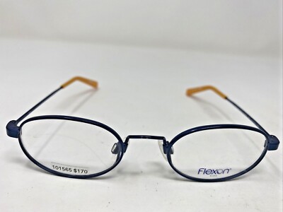 FLEXON KIDS EYEGLASSES FRAME COMET 424 44-19-125 BLUE/ORANGE FULL RIM Q327