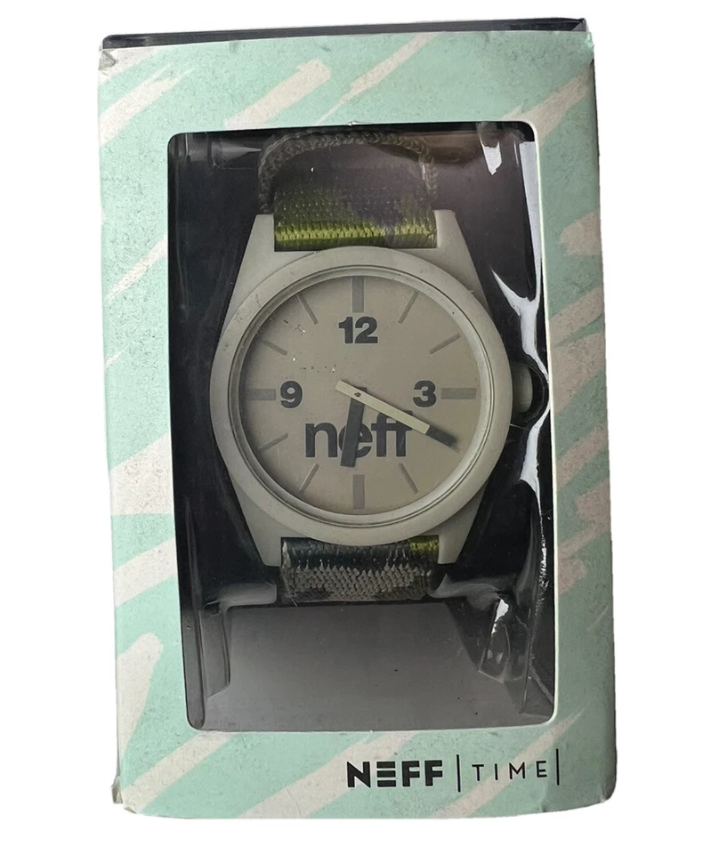 NEW NEFF WRISTWATCH WATCH DIGI DAILY WOVEN NF0209 CAMO UNISEX - Image 2 of 4