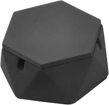 Concrete Ashtray with Lid & Stainless Steel Ashtrays, Cement Ash Tray Smoking Ho