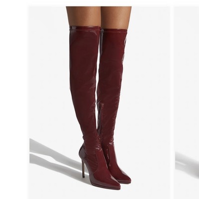 Women Stiletto Boots Over The Knees Boots  Shoedazzle  Size 8