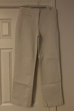 Women  s Tommy Hilfiger Stretch Cotton Chino Pants, Flat Front, Front Pocket, 8