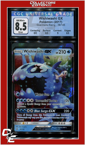 Wishiwashi-GX graded CGC 8.5 for sale on eBay