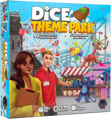 Dice Theme Park | Dice Manipulation Strategy Board Game