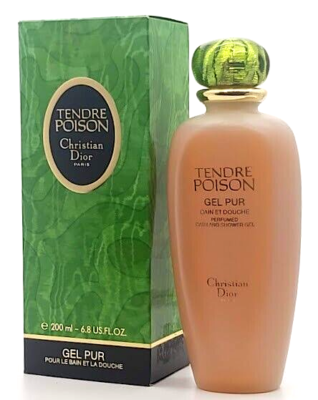 ❦POISON TENDRE DIOR PERFUMED BATH AND SHOWER GEL 6.7oz.200ml. | eBay