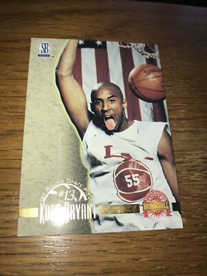 1996 Score Board Kobe Bryant RC Basketball Rookie Card #15 Gem