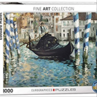 Puzzle 1000 elementów. Kanał w Wenecji, Eduard Manet