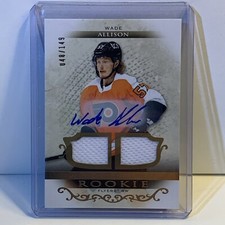 2021-22 UD ARTIFACTS DUAL JERSEY ROOKIE AUTO WADE ALLISON RC #48/149