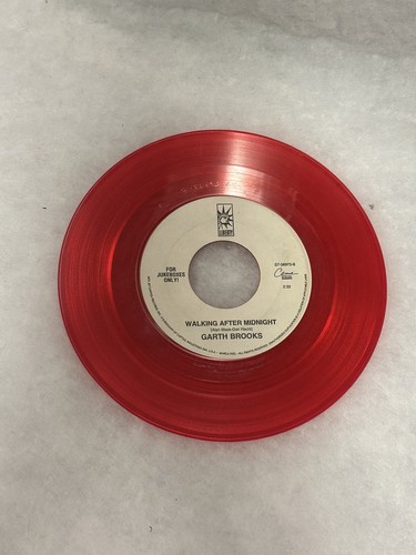 garth brooks “learning to live again / walking after midnight” Single 7” - 第 2/3 張圖片