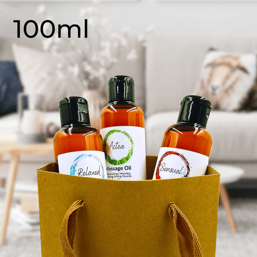 Massageöl Set natürliche Mischungen geschnapfte & ätherische Öle Aromatherapie Geschenksets - Bild 15 von 18