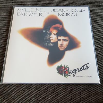 Mylene Farmer/ Jean Louis Murat -  Regrets 12'' LIMITED COLOURED VINYL