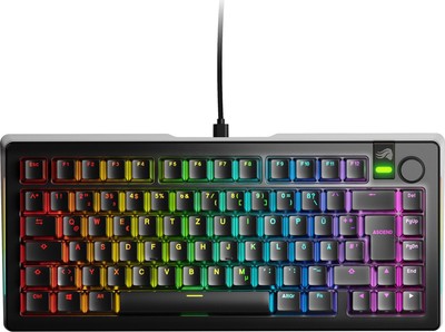Glorious GMMK 3 Pro 75 % Custom Gaming-Tastatur - Pre-Built, ISO (DE), Fox Switc