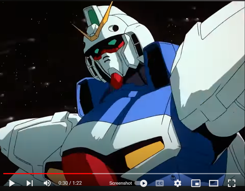 Mobile Suit Victory Gundam - V Gundam OP Production Cel Original