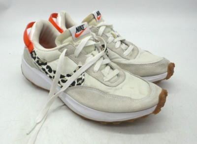 Nike Waffle Debut 'White Team Orange Leopard