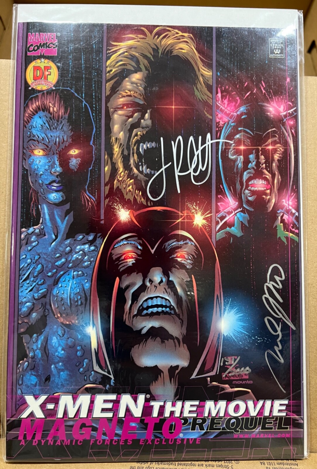 Dynamic Forces X-Men the Movie Prequel Magneto COA 0131/3000 Signed