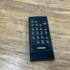 Genuine TOSHIBA CT-9164 TV Video Remote Control OEM Replacement Black Controller