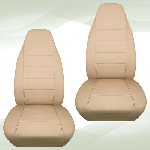 Front set car seat covers fits Fiat 124 Spider Roadster 2017 to 2020 Nice Colors - Picture 3 of 21