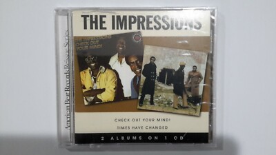 Check Out Your Mind!/Times Have Changed by The Impressions (CD, Mar-2008,...