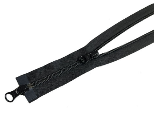 36" Jacket Zipper YKK #5 Nylon Coil Two-Way Separating Zipper Made in USA - Picture 3 of 17