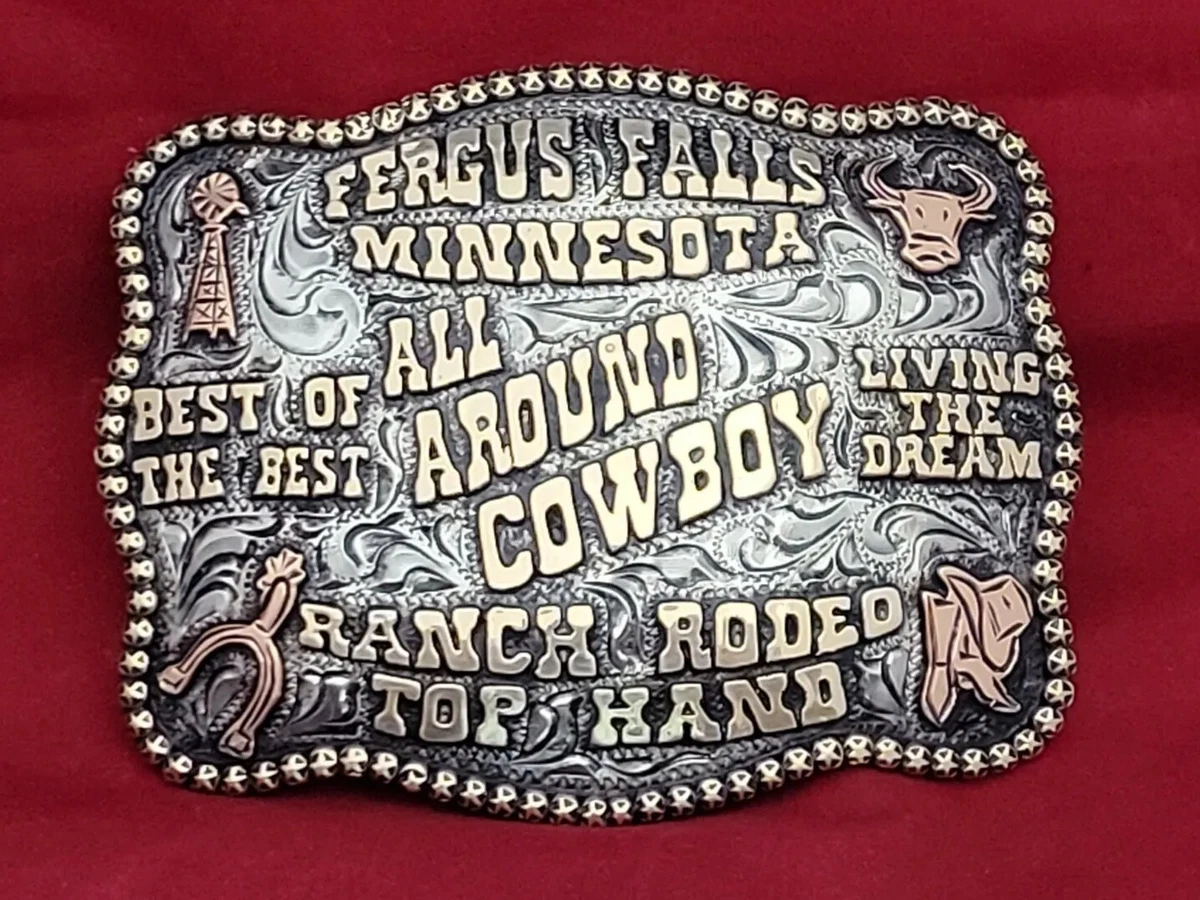 rodeo belt buckles