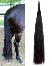4/8 Lb Horse Tail Extensions, Natural Real Horse Hair, False/Fake Horse Tail, 28