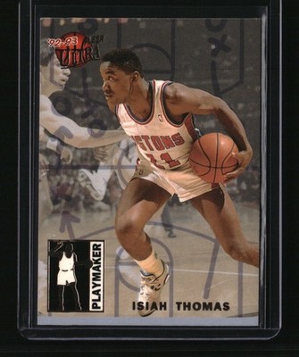 1992-93 Ultra #10 Isiah Thomas Playmakers