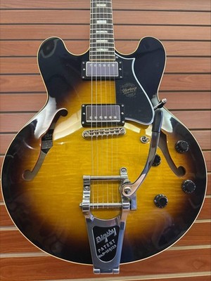 Heritage Custom Shop Core H-535 Semi-Hollow Body Original Sunburst w/Bigsby