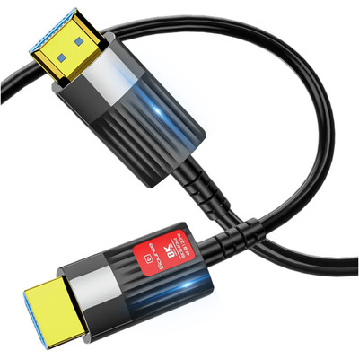 REAGLE 15m HDMI 2.1 AOC Kabel Aktiv Optisches Glasfaser Fibre Optic 8K 4K 3D UHD