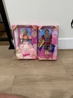 Vintage 1997 Barbie Rapunzel and Prince Ken Set Of 2 Mattel