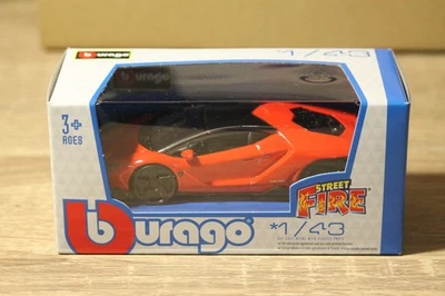 Bburago - Lamborghini Centenario - Street Fire - 1/43 - Photo 1/4