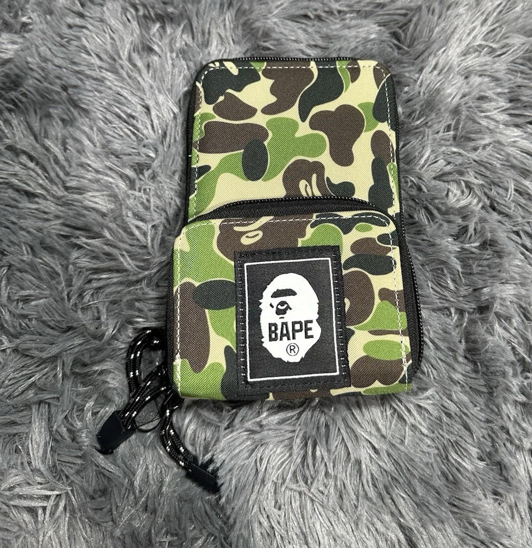 超希少A BATHING APE old wallet A Bathing Ape Wallets for Men for sale | eBay