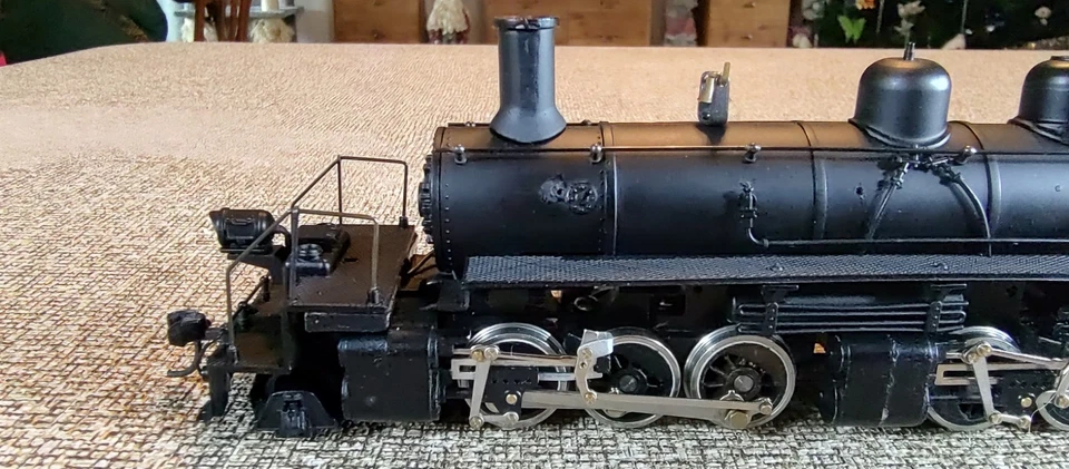 D&RGW 2-6-6-2 locomotive, #487, ho scale, upgraded vintage Mantua, DCC Tsunami2 - Image 2 of 4
