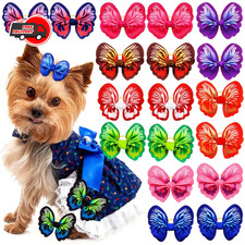 Small Dog Hair Bows Puppy Hair Clips Pet Grooming Accessories Cat Bows