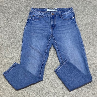 Celebrity Pink Curvy Skinny Jeans Medium Wash Blue Denim Size 11/30